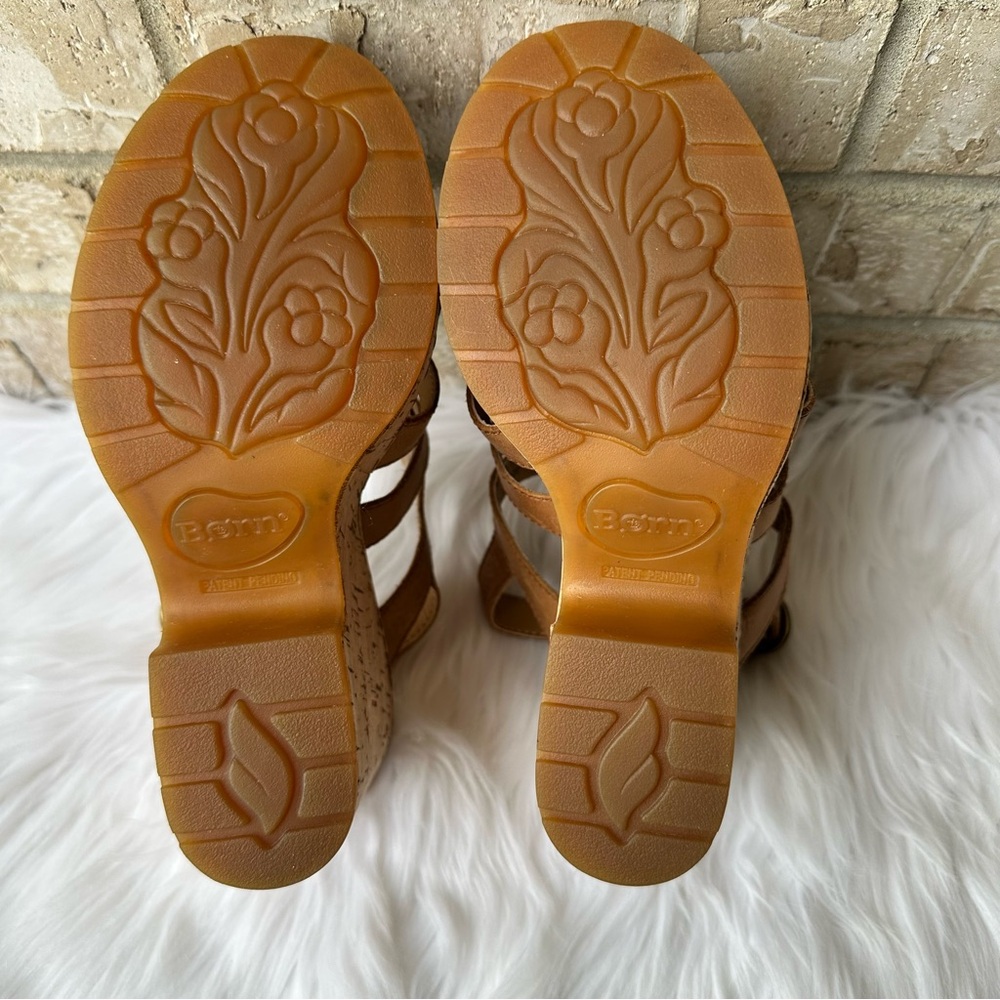 Born Leather Bernese Cage
Wedge Heel Sandals Size 8M 🌸 - Picture 11 of 12